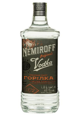 водка nemiroff штоф 1 л 