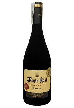 Monte Real de Familia Reserva 2017 Червоне Сухе 0.75 л monte real de familia reserva 2017 красное сухое 0.75 л