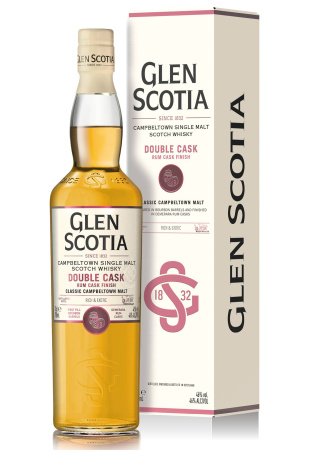 Виски Glen Scotia Double Cask Rum Cask Finish в коробке 0.7 л