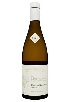 Bourgogne Hautes Cоtes de Nuits Fontaine Saint Martin Monopole 2021 Белое Сухое 0.75 л  bourgogne hautes cоtes de nuits fontaine saint martin monopole 2021 белое сухое 0.75 л