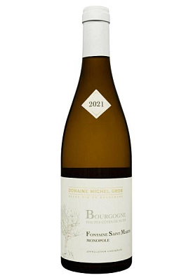 bourgogne hautes cоtes de nuits fontaine saint martin monopole 2021 белое сухое 0.75 л 