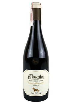 Collavini Merlot di Casa IGT Venezia Giulia Червоне Сухе 0.75 л collavini merlot di casa igt venezia giulia красное сухое 0.75 л