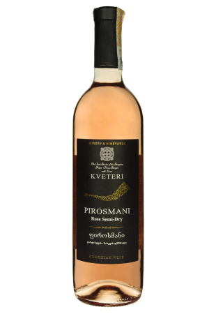 Kveteri Pirosmani Розовое Полусухое 0.75 л