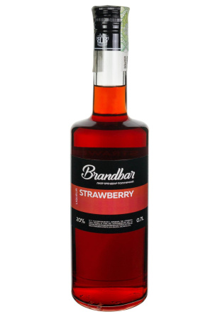 Ликер Brandbar Strawberry 0.7 л