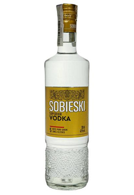 водка sobieski superior 0.7 л