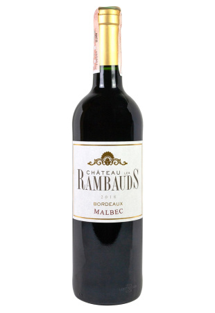 Chateau Les Rambauds 2018 Красное Сухое 0.75 л