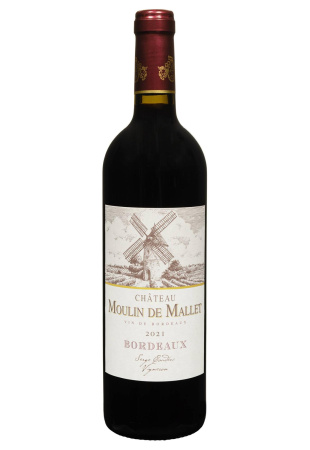 Chateau Moulin de Mallet 2021 Красное Сухое 0.75 л фото Chateau Moulin de Mallet 2021 Красное Сухое 0.75 л