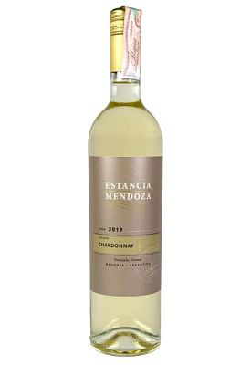 estancia mendoza chardonnay белое сухое 0.75 л