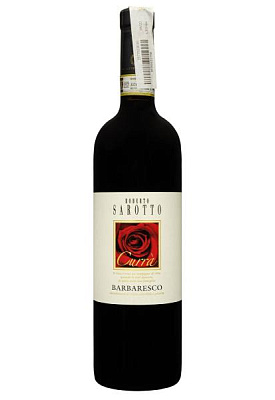 roberto sarotto currà barbaresco 2017 riserva красное сухое 0.75 л