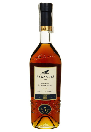 Бренди Askaneli 5 лет 0.5 л