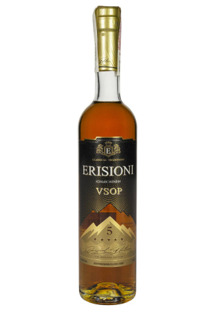 Коньяк Erisioni 5 лет 0.5 л фото Коньяк Erisioni 5 лет 0.5 л