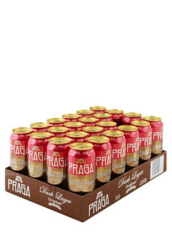 Упаковка Пиво Praga Dark Lager темное ( 4.8% з/б 0.5 л 24 шт ) упаковка пиво praga dark lager темное ( 4.8% ж/б 0.5 л 24 шт )