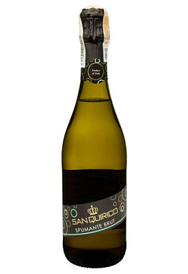 san quirico vino spumante brut белое сухое 0.75 л