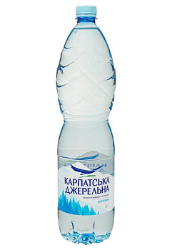 Вода Карпатська Джерельна негаз 1.5 л вода карпатська джерельна негаз 1.5 л