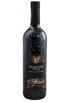 Terra Aprica Primitivo Puglia IGT Красное Сухое 0.75 л terra aprica primitivo puglia igt красное сухое 0.75 л