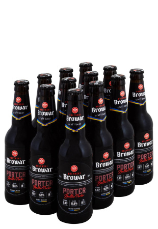 Упаковка Пиво Porter ( темное н/ф 5,8% 0.35 л 12 шт )  фото Упаковка Пиво Porter ( темное н/ф 5,8% 0.35 л 12 шт )