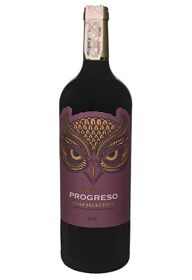 progreso blend selection malbec syrah красное сухое 0.75 л