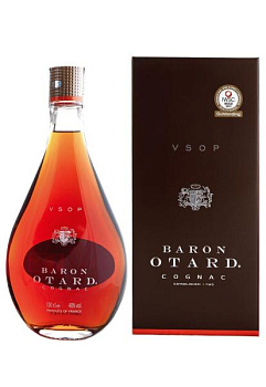 Коньяк Baron Otard V.S.O.P. в коробці 1 л коньяк baron otard v.s.o.p. в коробке 1 л