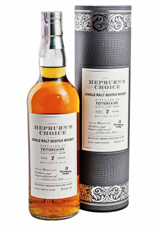 Виски Hepburn's Choice Fettercairn 7 y.o. в тубусе 0.7 л