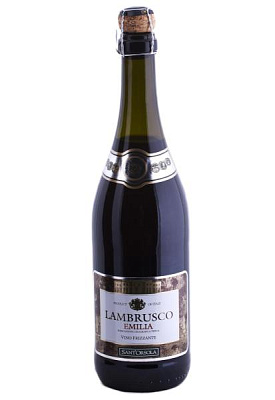 sant'orsola lambrusco rosso красное полусладкое 0.75 л