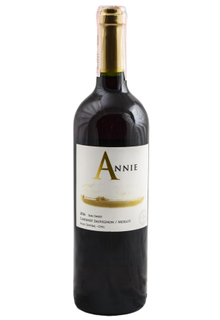Annie Cabernet Sauvignon Merlot Красное Полусладкое 0.75 л фото Annie Cabernet Sauvignon Merlot Красное Полусладкое 0.75 л