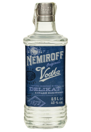 Водка Nemiroff Деликат Мягкая 0.5 л