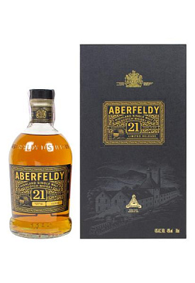 виски aberfeldy 21 y.o. в коробке 0.7 л