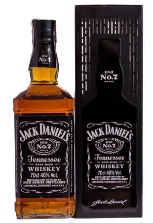 Виски Jack Daniels в тубусе 0.7 л