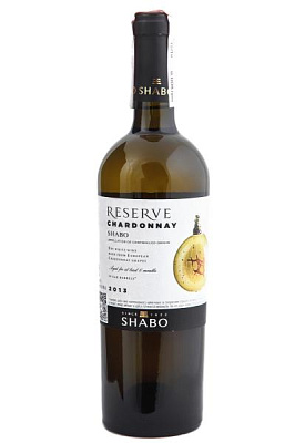 shabo шардоне reserve белое сухое 0.75 л