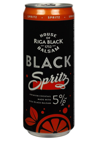 Напиток газированный Riga Black Spritz Cocktail 0.33 л  фото Напиток газированный Riga Black Spritz Cocktail 0.33 л