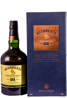 виски redbreast 21 y.o. в коробке 0.7 л