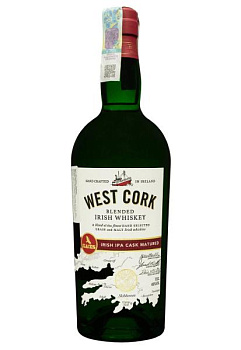 Віскі West Cork IPA Cask 0.7 л виски west cork ipa cask 0.7 л