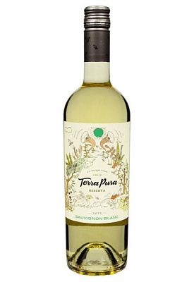 terra pura sauvignon blanc reserva 2022 белое сухое 0.75 л 