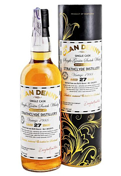 Виски Clan Denny Grain Whisky Strathclyde 27 y.o. 0.7 л виски clan denny grain whisky strathclyde 27 y.o. 0.7 л