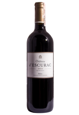 Chateau d'Escurac Medoc Bordeaux 2010 Красное Сухое 0.75 л
