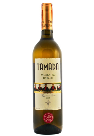 Tamada Мцване Белое Сухое 0.75 л