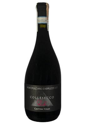 colle secco montepulciano d’abruzzo rubi dop сухое 0.75 л