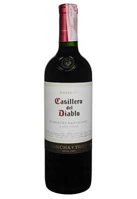 casillero del diablo cabernet sauvignon красное сухое 0.75 л