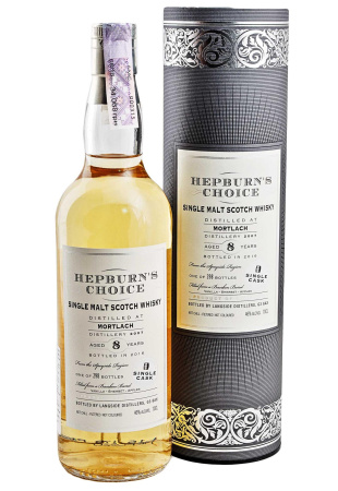 Виски Hepburn's Choice Mortlach 8 y.o. в тубусе 0.7 л