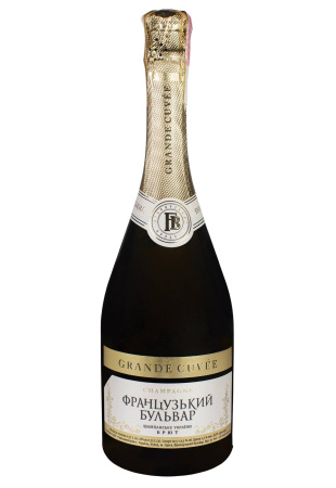 Французский Бульвар Белое Брют 0.75 л