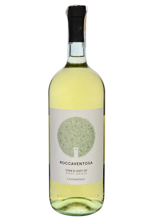 Rocca Ventosa Terre Di Chieti Pinot Grigio DOP Белое Сухое 1.5 л