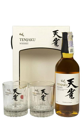 виски tenjaku с бокалами 0.7 л