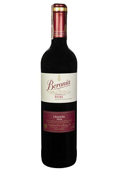 Beronia Crianza Червоне Сухе 0.75 л beronia crianza красное сухое 0.75 л