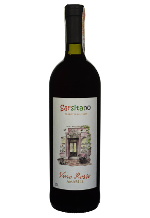 Sarsitano Vino Rosso Amabile Красное Полусладкое NEW 0.75 л фото Sarsitano Vino Rosso Amabile Красное Полусладкое NEW 0.75 л