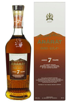 Бренди АрАрАт Ани 7 лет 0.5 л бренди арарат ани 7 лет 0.5 л
