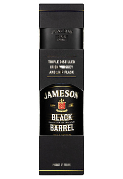 Виски Jameson Black Barrel с флягой 0.7 л виски jameson black barrel с флягой 0.7 л