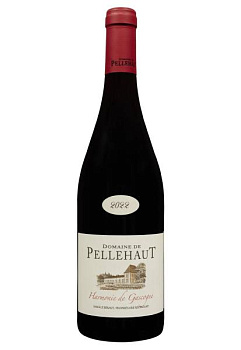 Domaine de Pellehaut Harmonie Rouge Cotes de Gascogne 2022 IGP Красное Сухое 0.75 л domaine de pellehaut harmonie rouge cotes de gascogne 2022 igp красное сухое 0.75 л