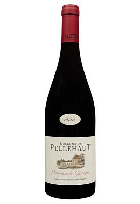 domaine de pellehaut harmonie rouge cotes de gascogne 2022 igp красное сухое 0.75 л