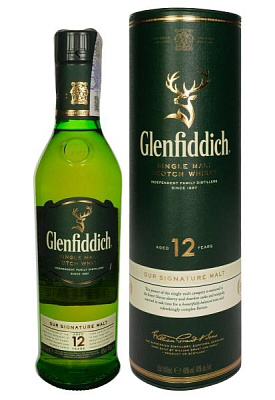 виски glenfiddich 12 y.o. 0.5 л