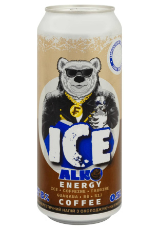 Энергетический напиток Ice Alco Energy Кофе ж/б 0.5 л